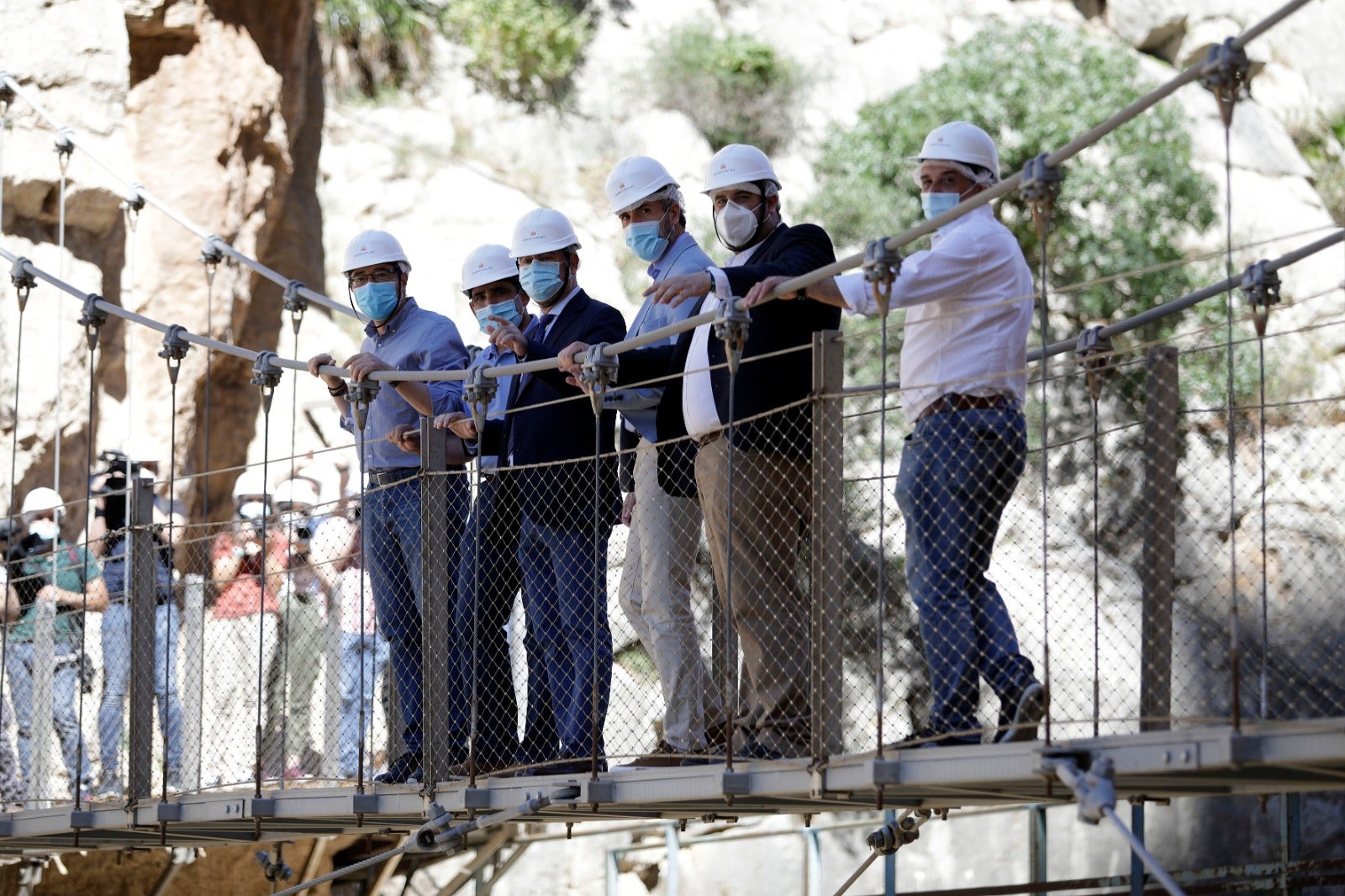 El Caminito del Rey reabre mañana sus puertas con un nuevo plan de seguridad creado junto a la UMA