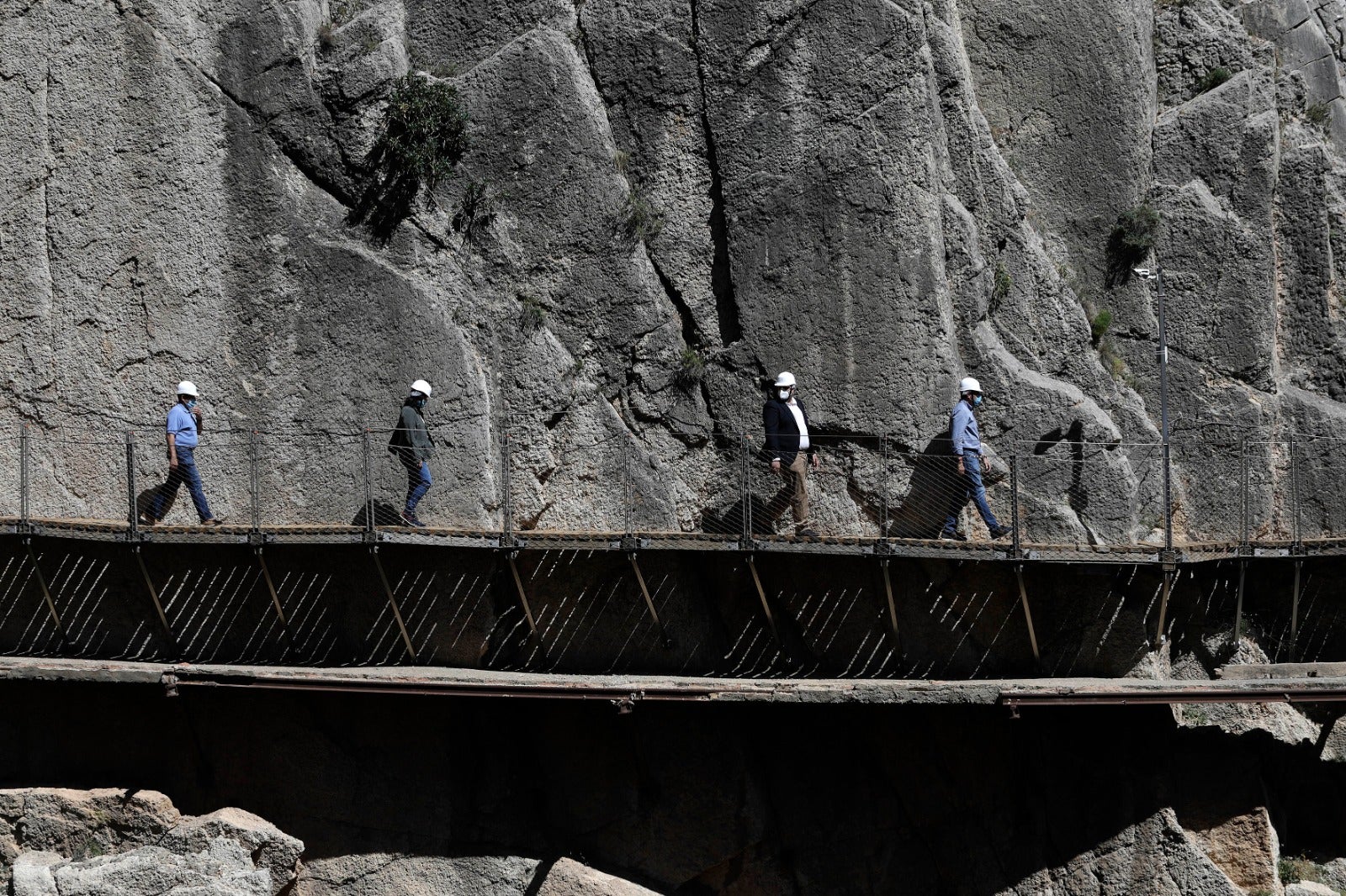 El Caminito del Rey reabre mañana sus puertas con un nuevo plan de seguridad creado junto a la UMA
