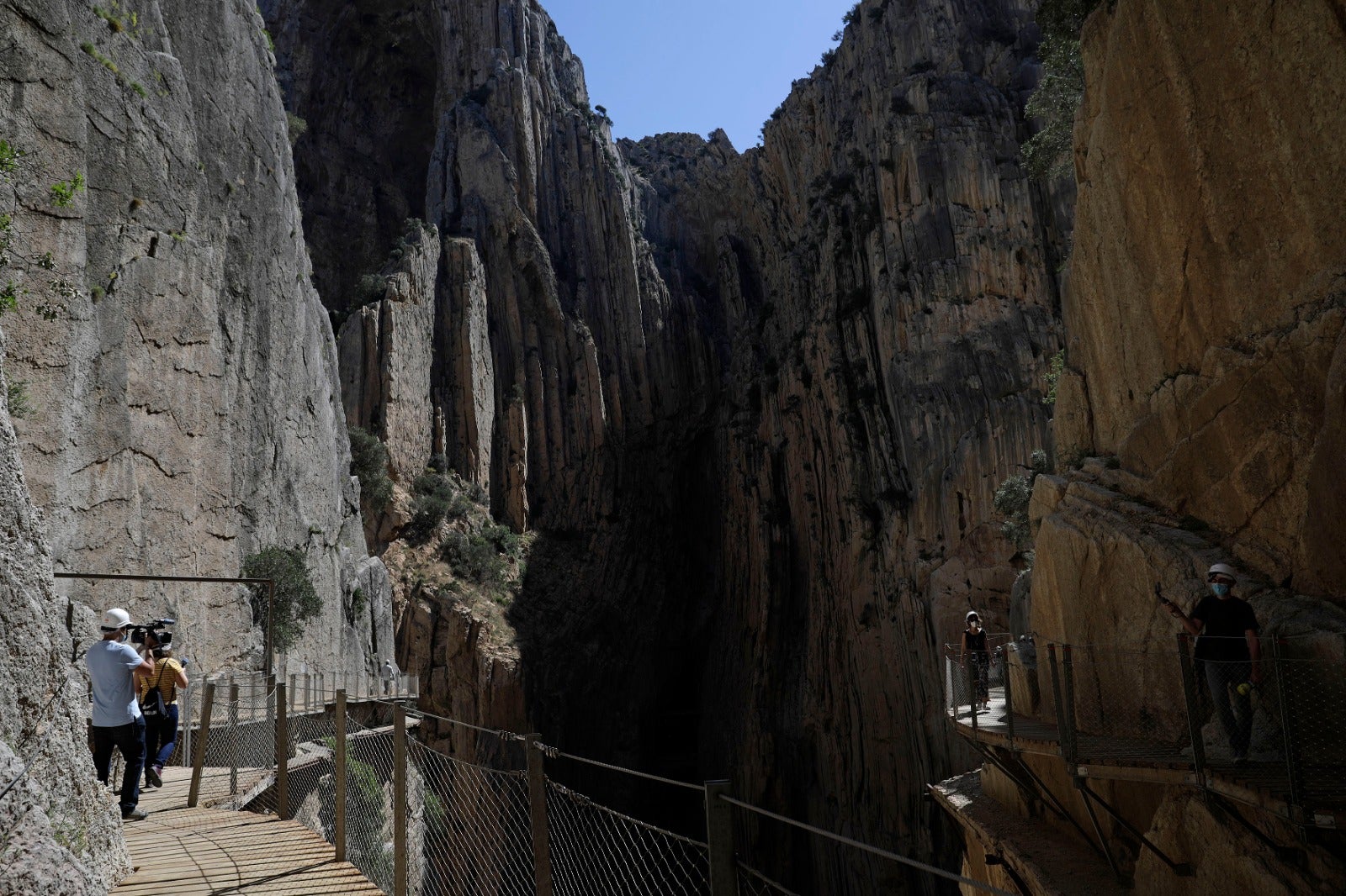 El Caminito del Rey reabre mañana sus puertas con un nuevo plan de seguridad creado junto a la UMA