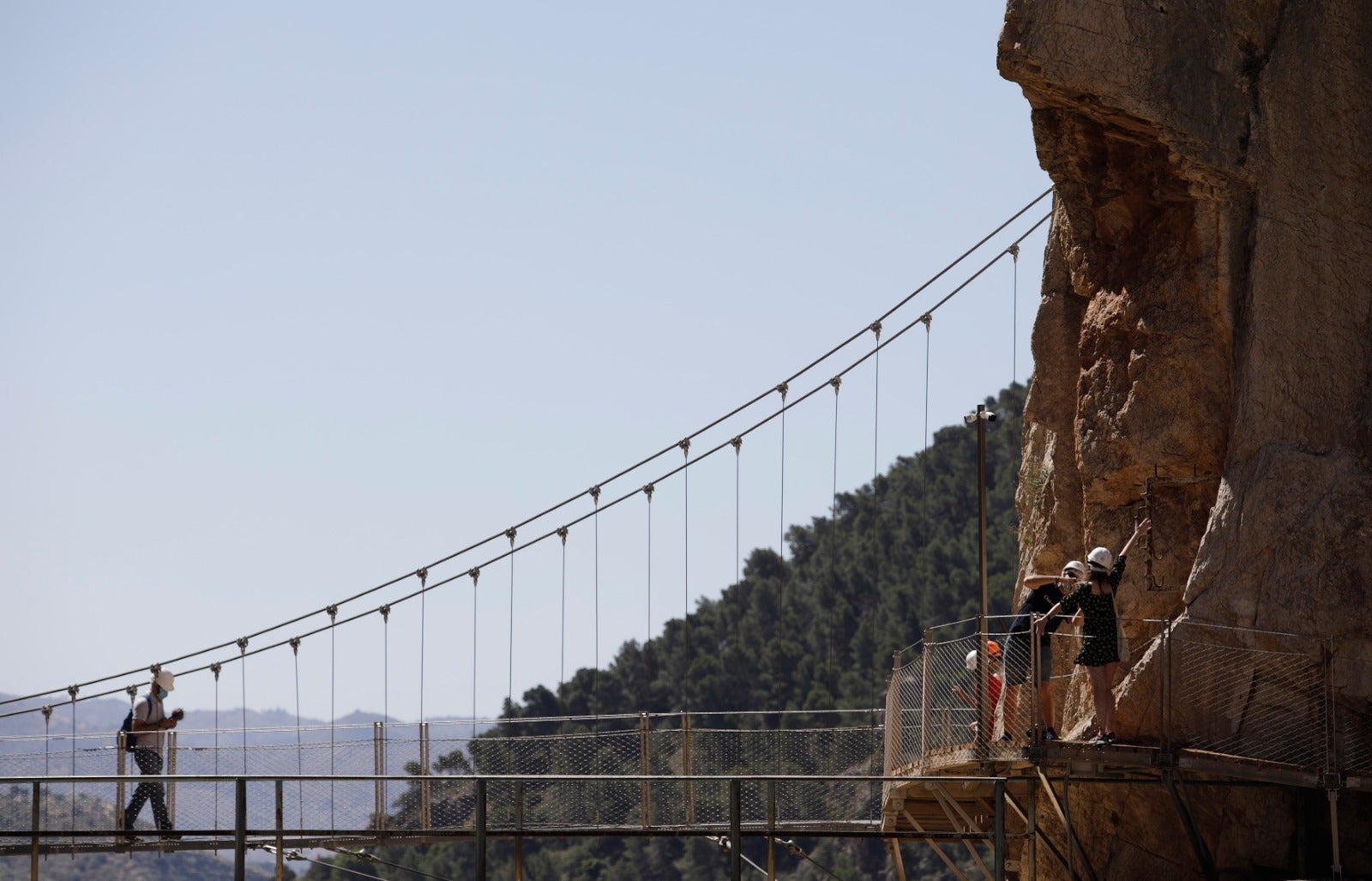 El Caminito del Rey reabre mañana sus puertas con un nuevo plan de seguridad creado junto a la UMA