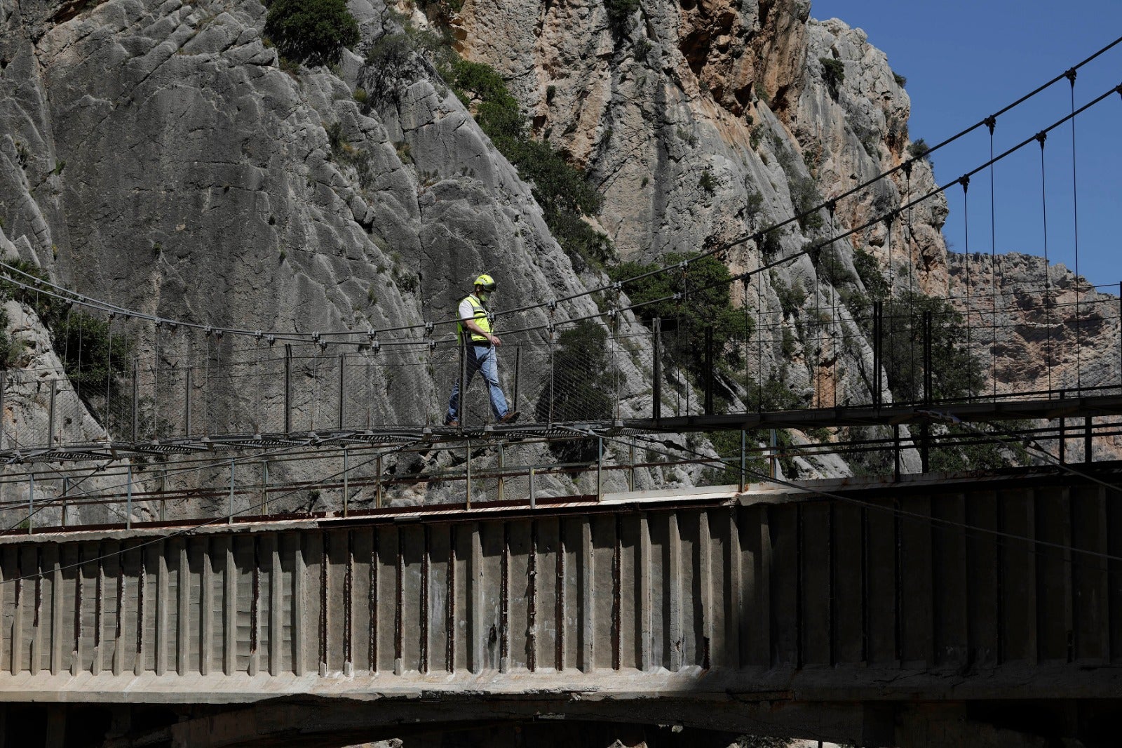 El Caminito del Rey reabre mañana sus puertas con un nuevo plan de seguridad creado junto a la UMA