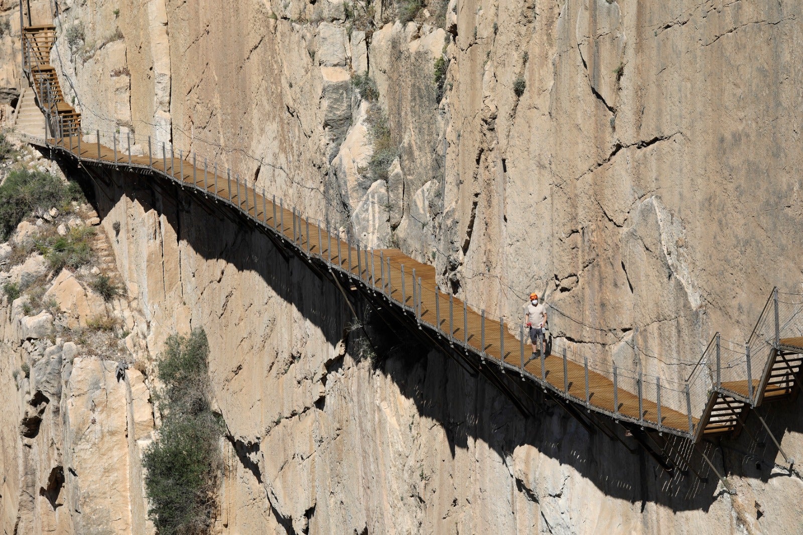 El Caminito del Rey reabre mañana sus puertas con un nuevo plan de seguridad creado junto a la UMA