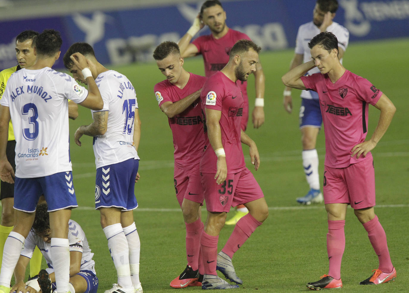 Fotos: El Tenerife-Málaga, en imágenes