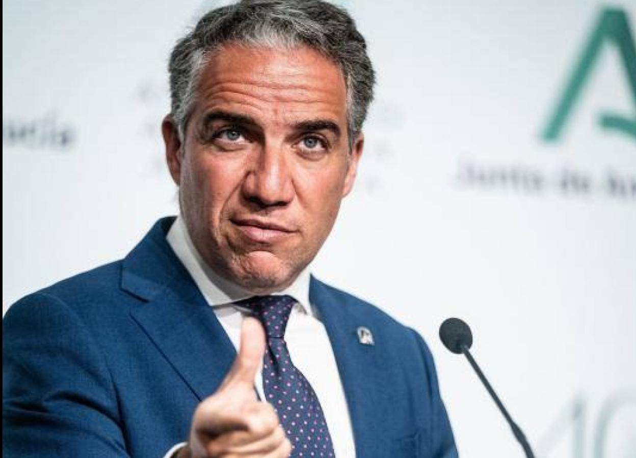 Bendodo, en su comparecencia de este martes. 