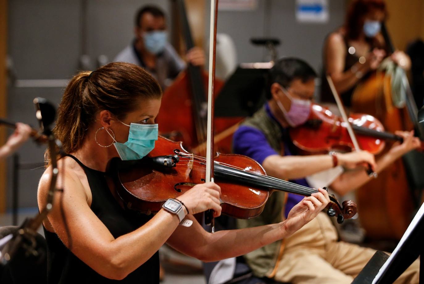 La OFM retoma la actividad tras un parón de tres meses por la alerta sanitaria