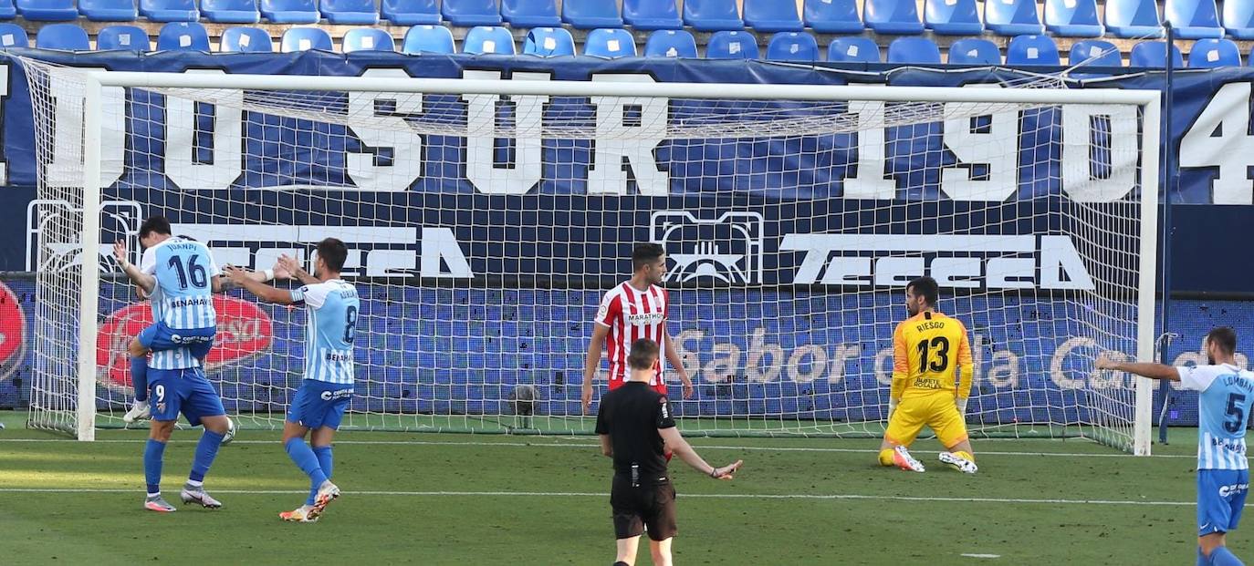 El Málaga gana al Girona (2-0).