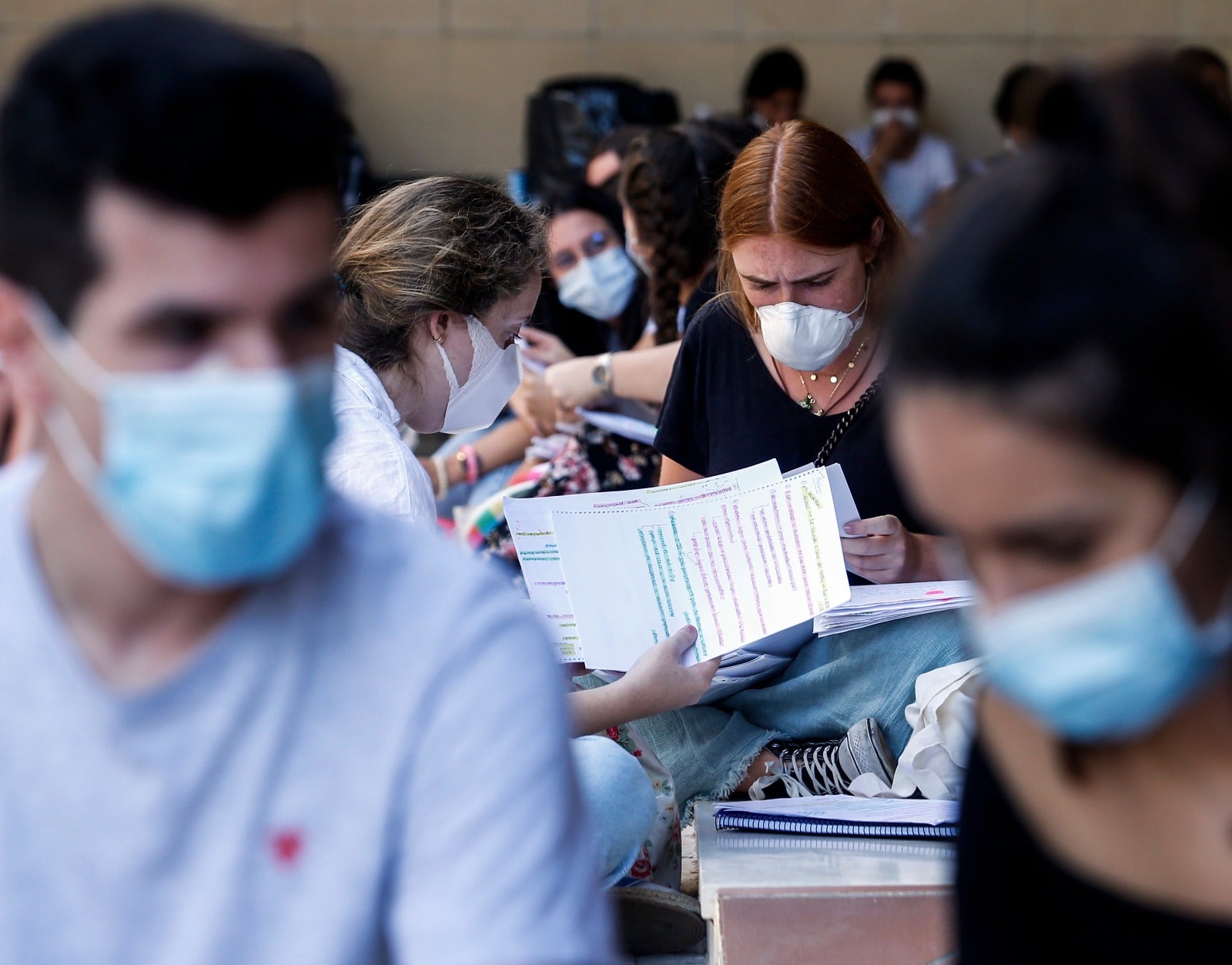 Bajo un exigente protocolo anti-Covid, hoy inician las pruebas para acceder a la universidad 9.100 alumnos, una cifra histórica 