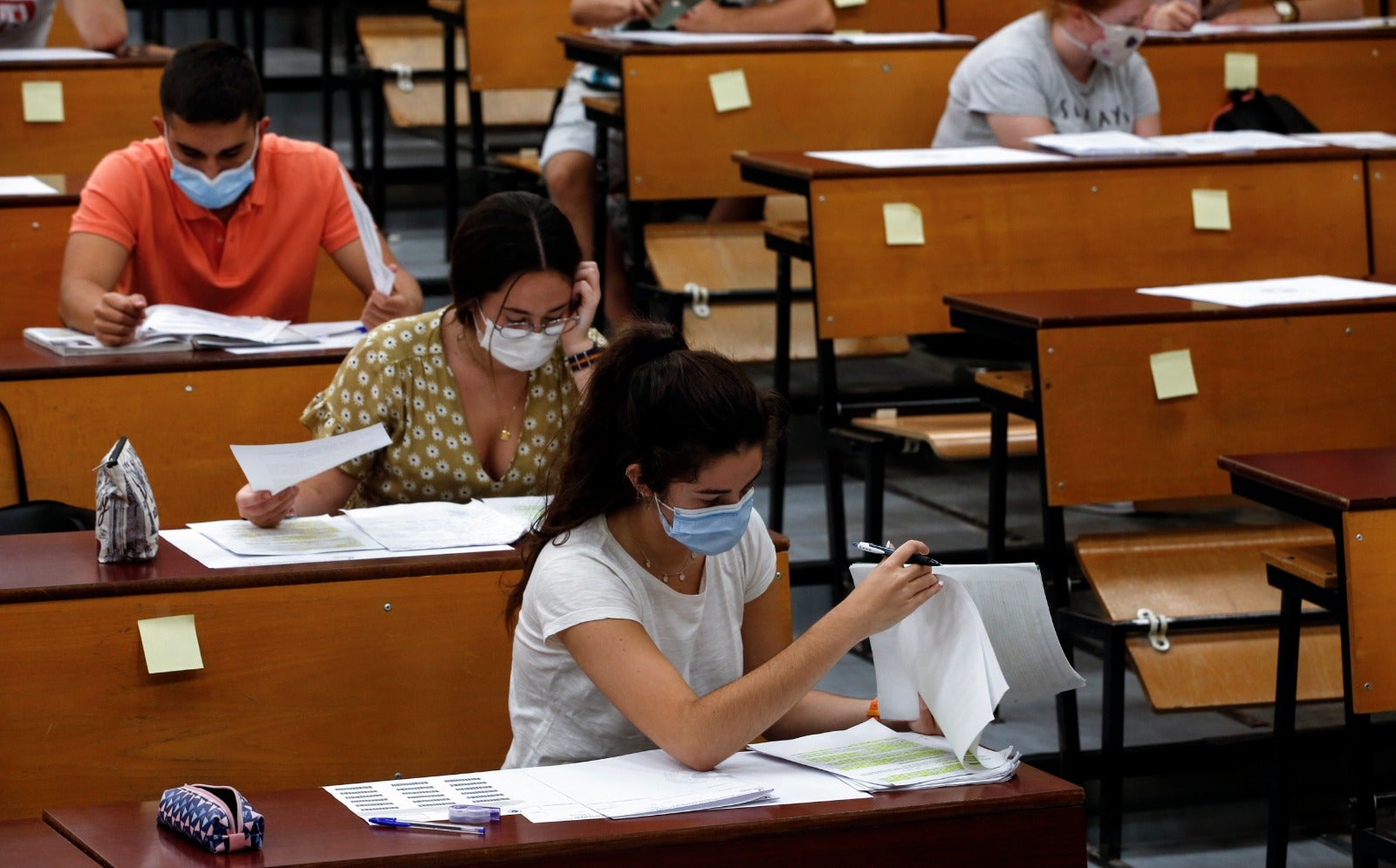 Bajo un exigente protocolo anti-Covid, hoy inician las pruebas para acceder a la universidad 9.100 alumnos, una cifra histórica 