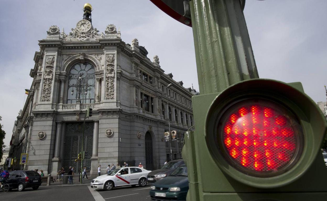 Sede central del Banco de España. 