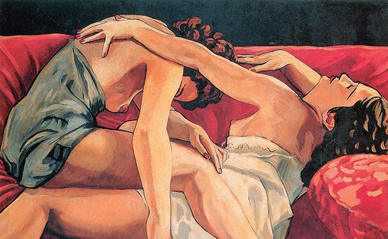 'Las dos amigas', lienzo de 1941 de Francis Picabia, que es rescatado en las páginas del último 'Litoral'. 