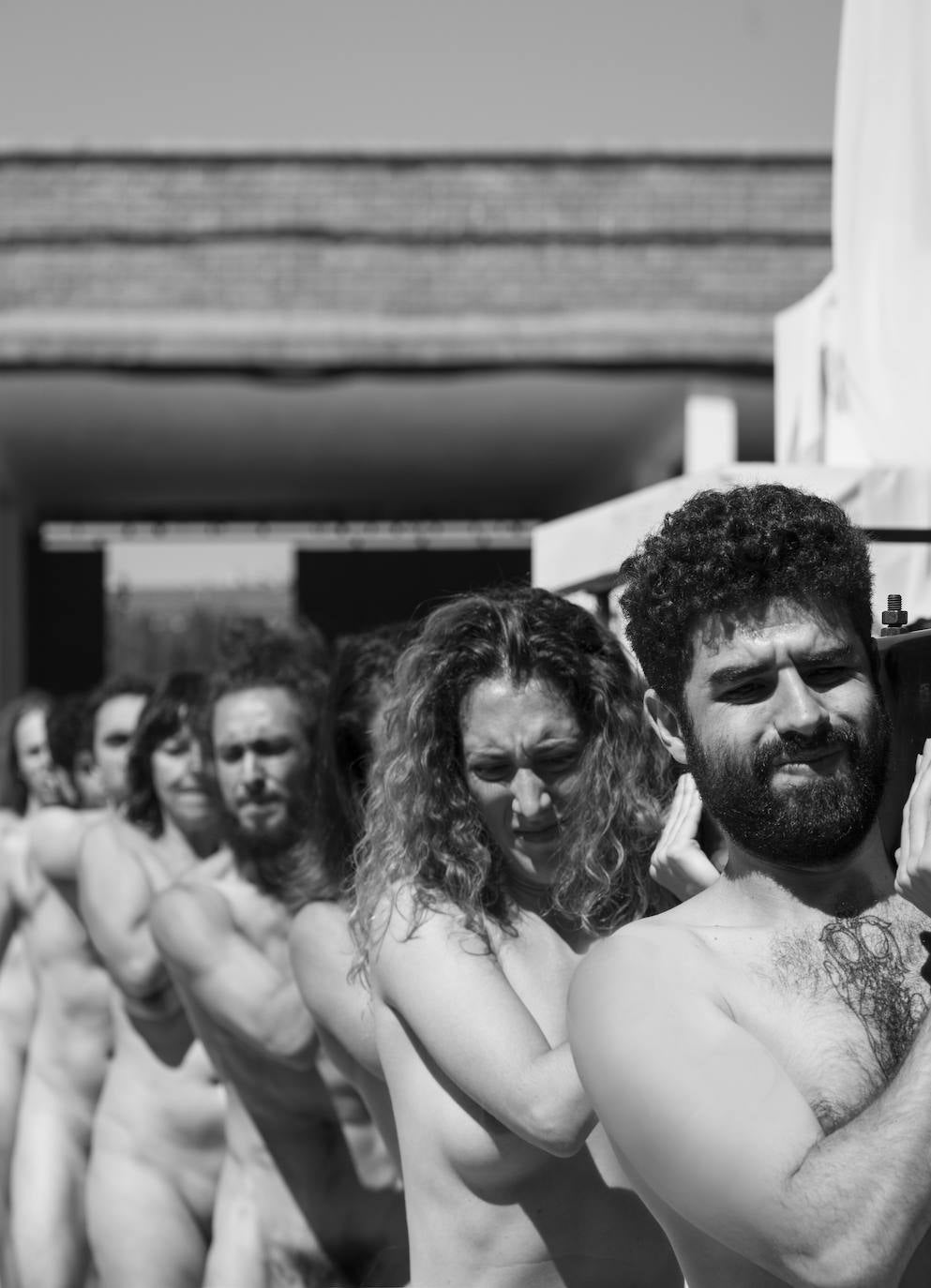 Fotos: Imágenes de la performance &#039;Ensayo de fe&#039;, de Ernesto Artillo