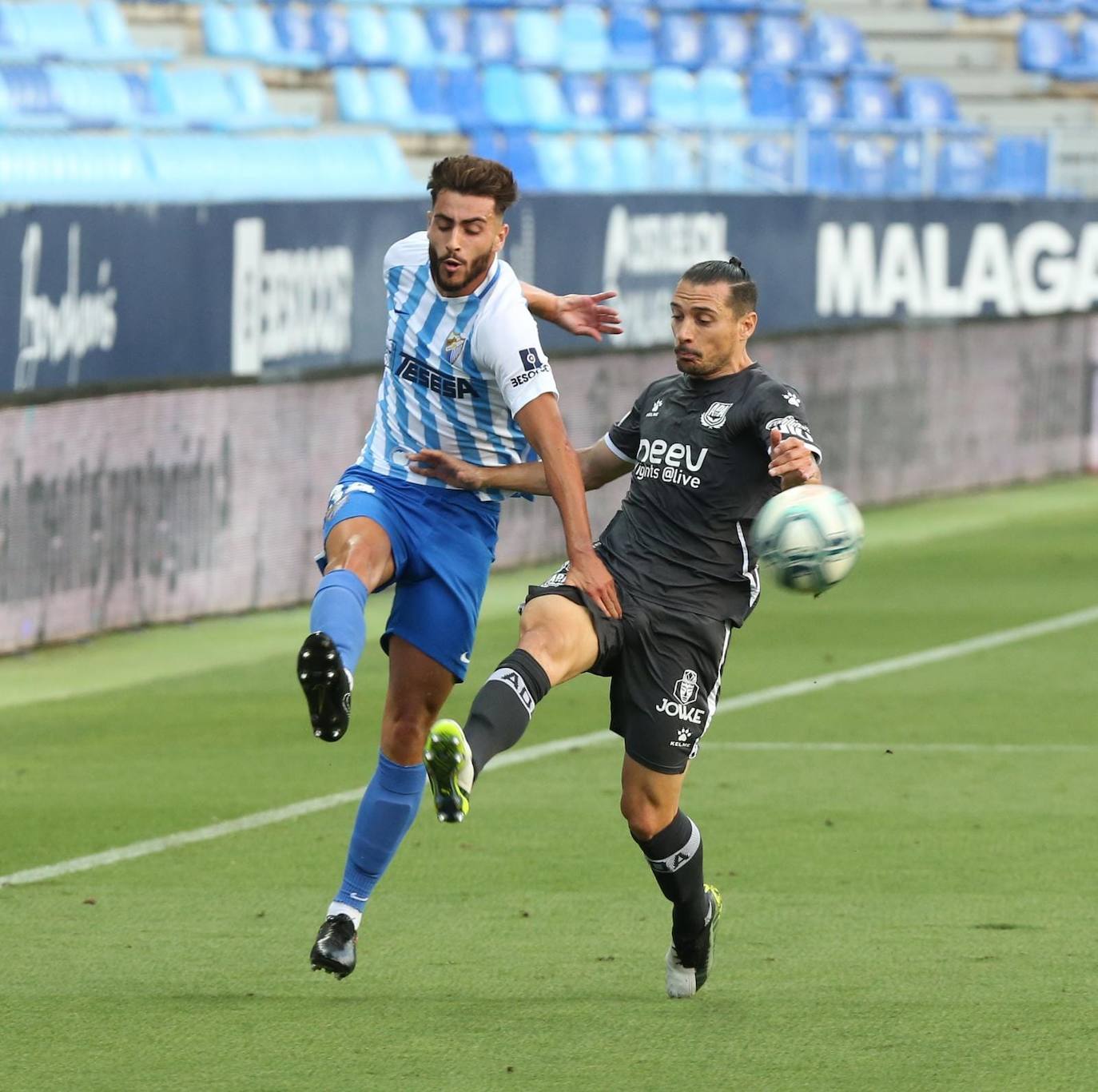 El equipo de Pellicer recibió al Alcorcón en la penúltima jornada. 