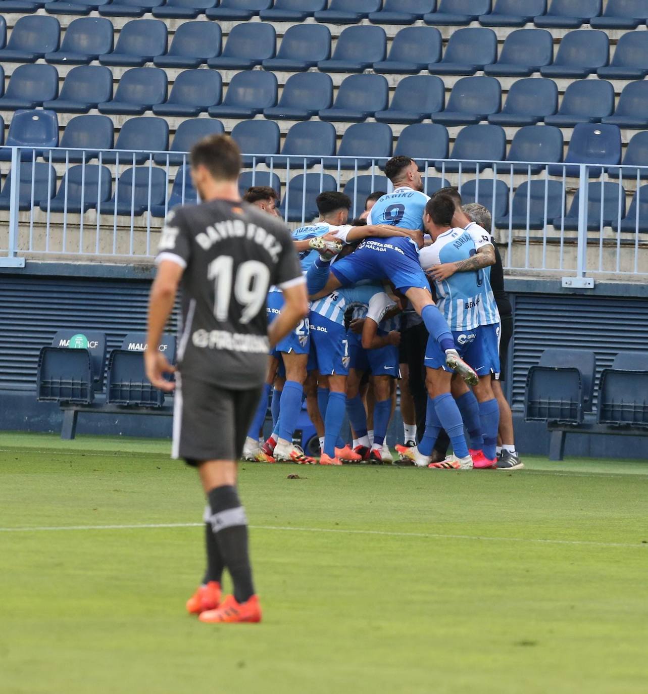 El equipo de Pellicer recibió al Alcorcón en la penúltima jornada. 