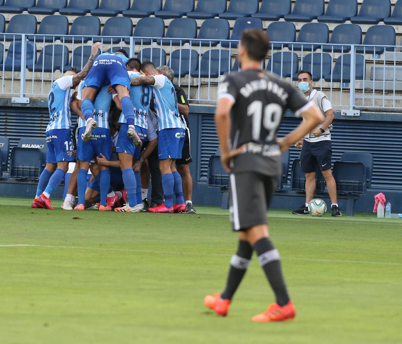El equipo de Pellicer recibió al Alcorcón en la penúltima jornada. 