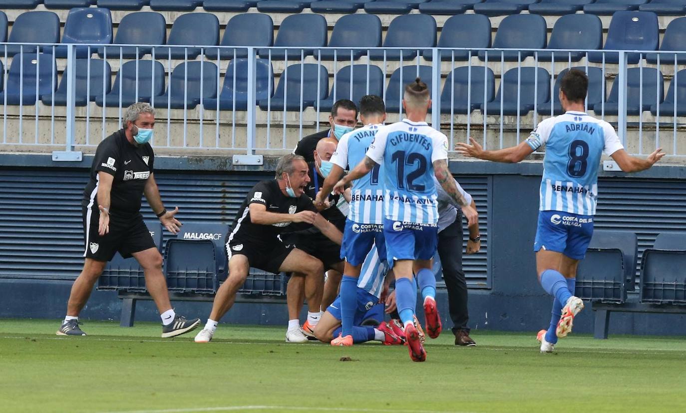 El equipo de Pellicer recibió al Alcorcón en la penúltima jornada. 