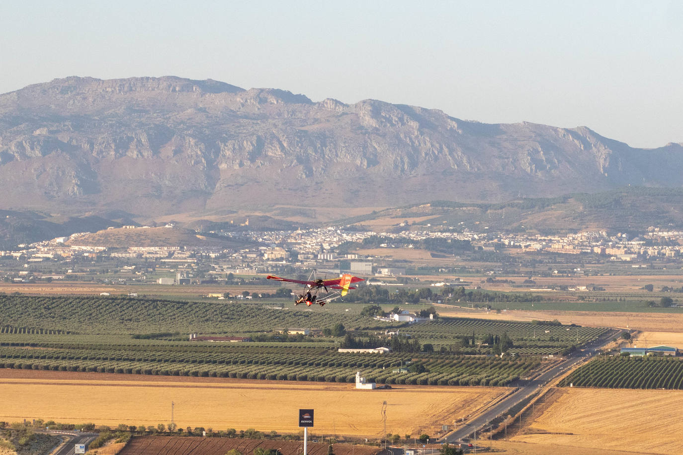 La comarca se convierte en el primer destino malagueño de la empresa Globotur para realizar vuelos en globo aerostático