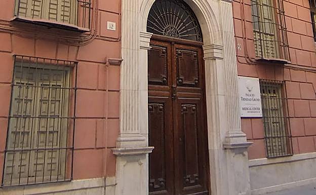 Casa en la que vivió Trinidad Grund, en la calle de su nombre, y el lugar donde se alojó José I en su venida a Málaga en 1810.