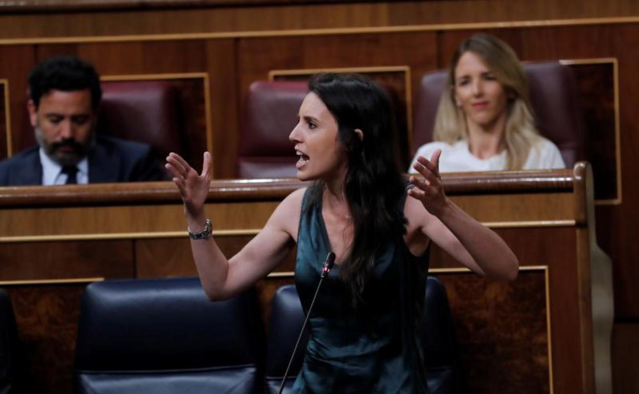 Irene Montero, ministra de Igualdad