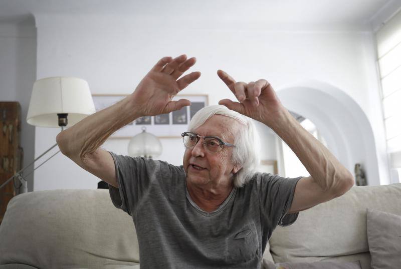 El artista que va camino de los 82 años, estrenará una muestra en la Casa Gerald Brenan. 