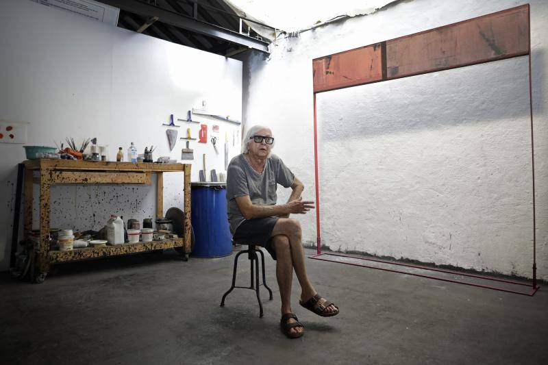 El artista que va camino de los 82 años, estrenará una muestra en la Casa Gerald Brenan. 