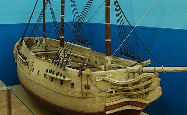 Barco de prácticas del Colegio de San Telmo. 