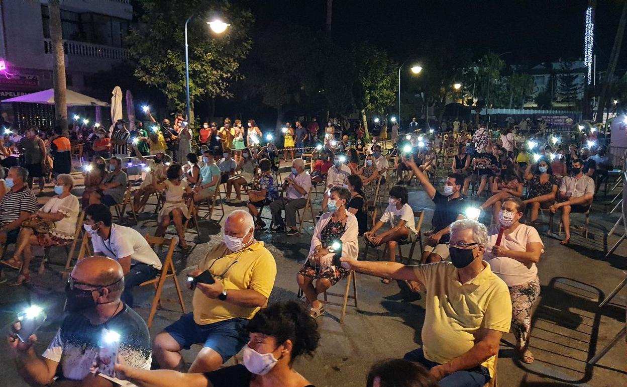 El público, en uno de los espectáculos. 