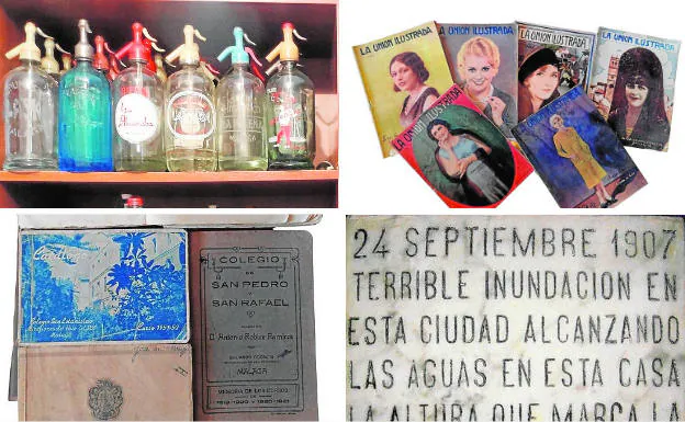 Algunas de las piezas de la colección de Muñoz Antivón 