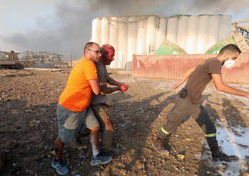 Fotos: La explosión en el puerto de Beirut, en imágenes