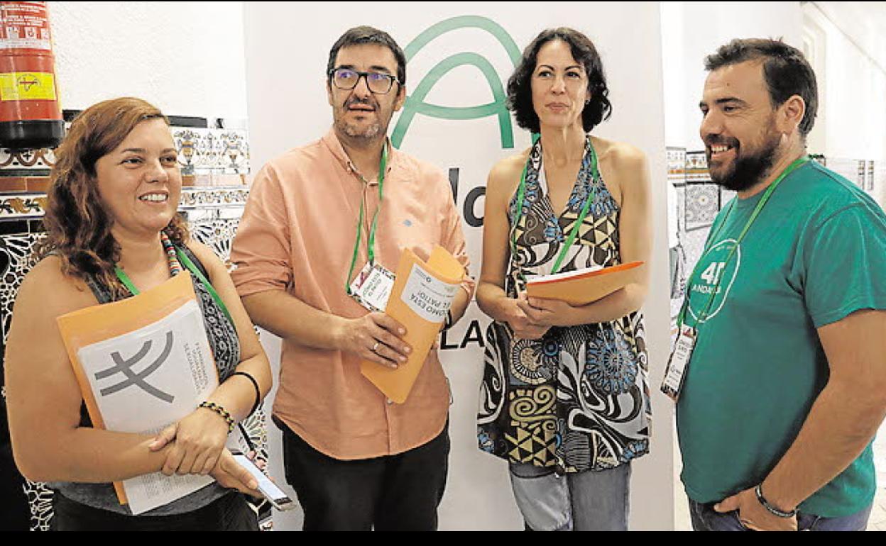 Vanessa García, Guzmán Ahumada, Eva García Sempere y Alejandro Serrato.