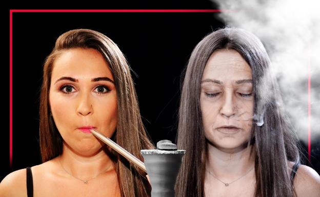 Imagen de la campaña contra las cachimbas del Ayuntamiento de Málaga. 
