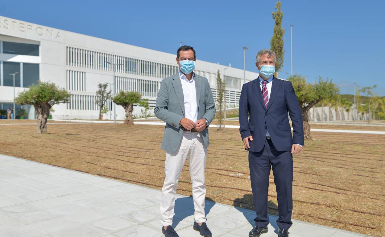 El Hospital de Estepona abrirá sus consultas externas en menos de seis meses y estará al 100% el año que viene