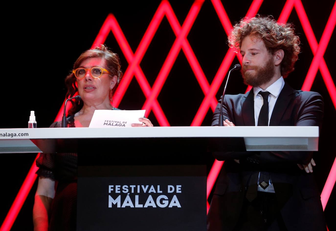 Gala de entrega de los galardones del Festival de Málaga 