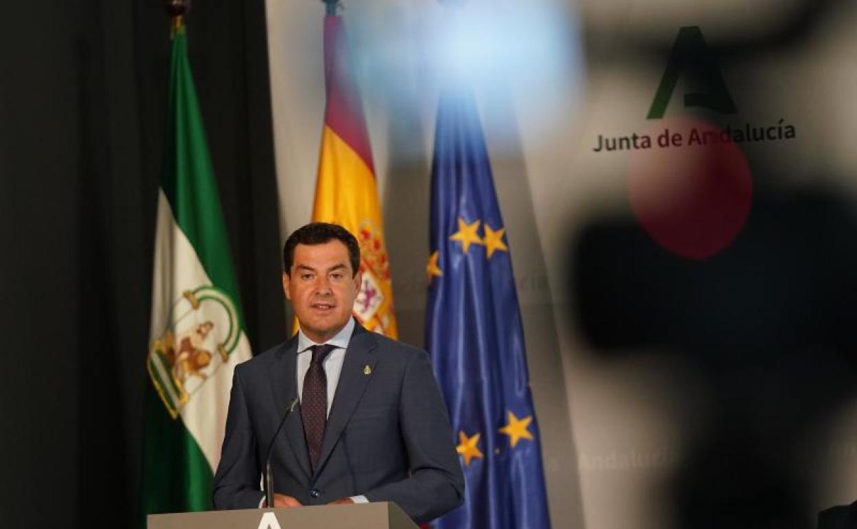 Moreno pedirá hoy a Sánchez mayor implicación del Gobierno en la crisis sanitaria del coronavirus