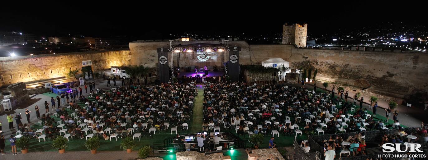 El malagueño colgaba el 'sold out' hace meses para cerrar los espectáculos en el Castillo Sohail ante 643 personas