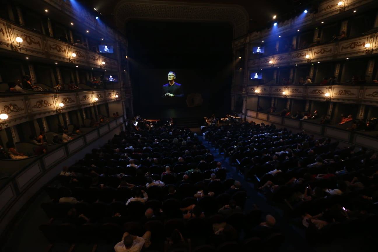 Un momento de la gala, celebrada en el Cervantes 