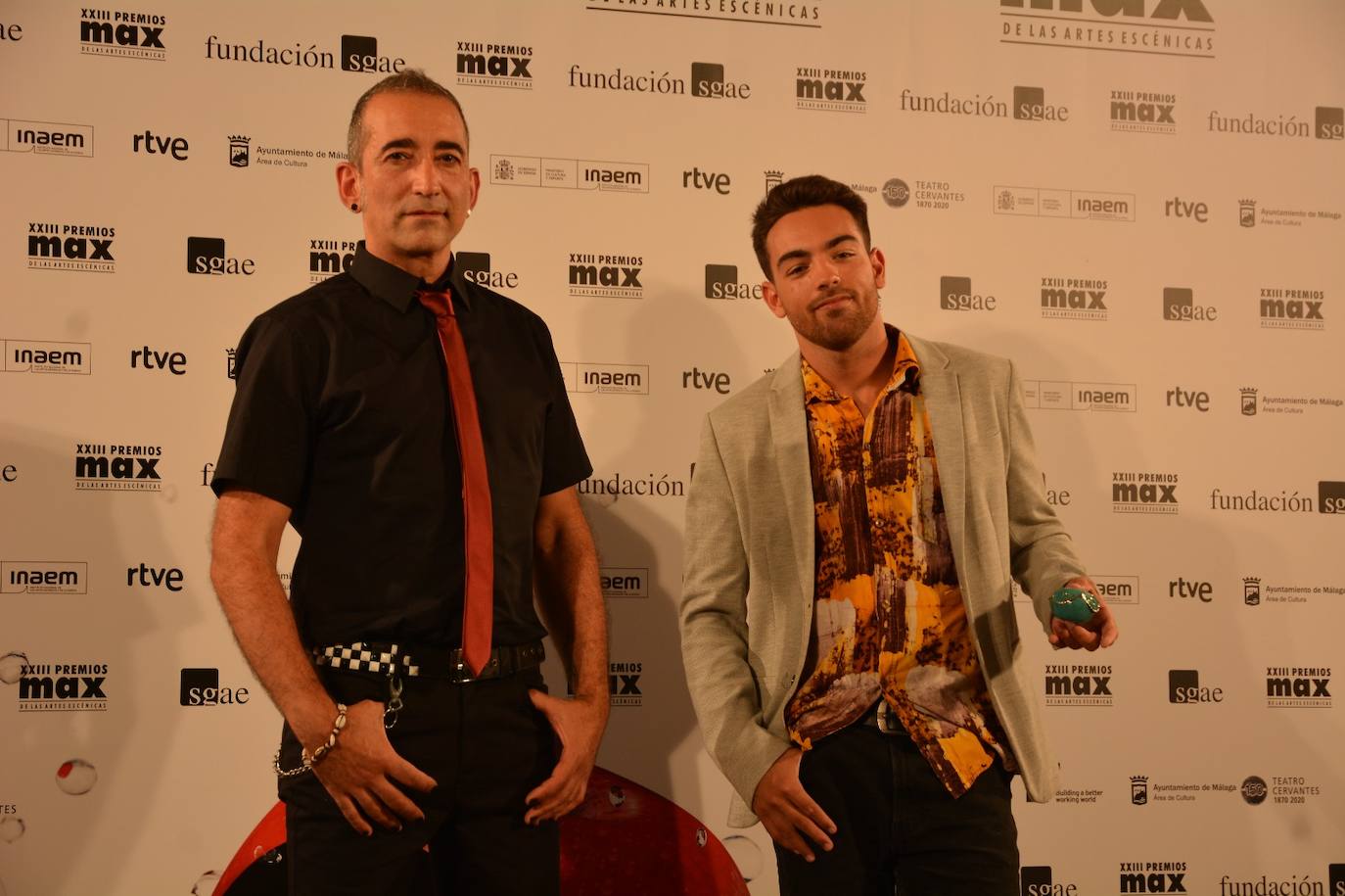 Un momento del photocall previo a la gala 