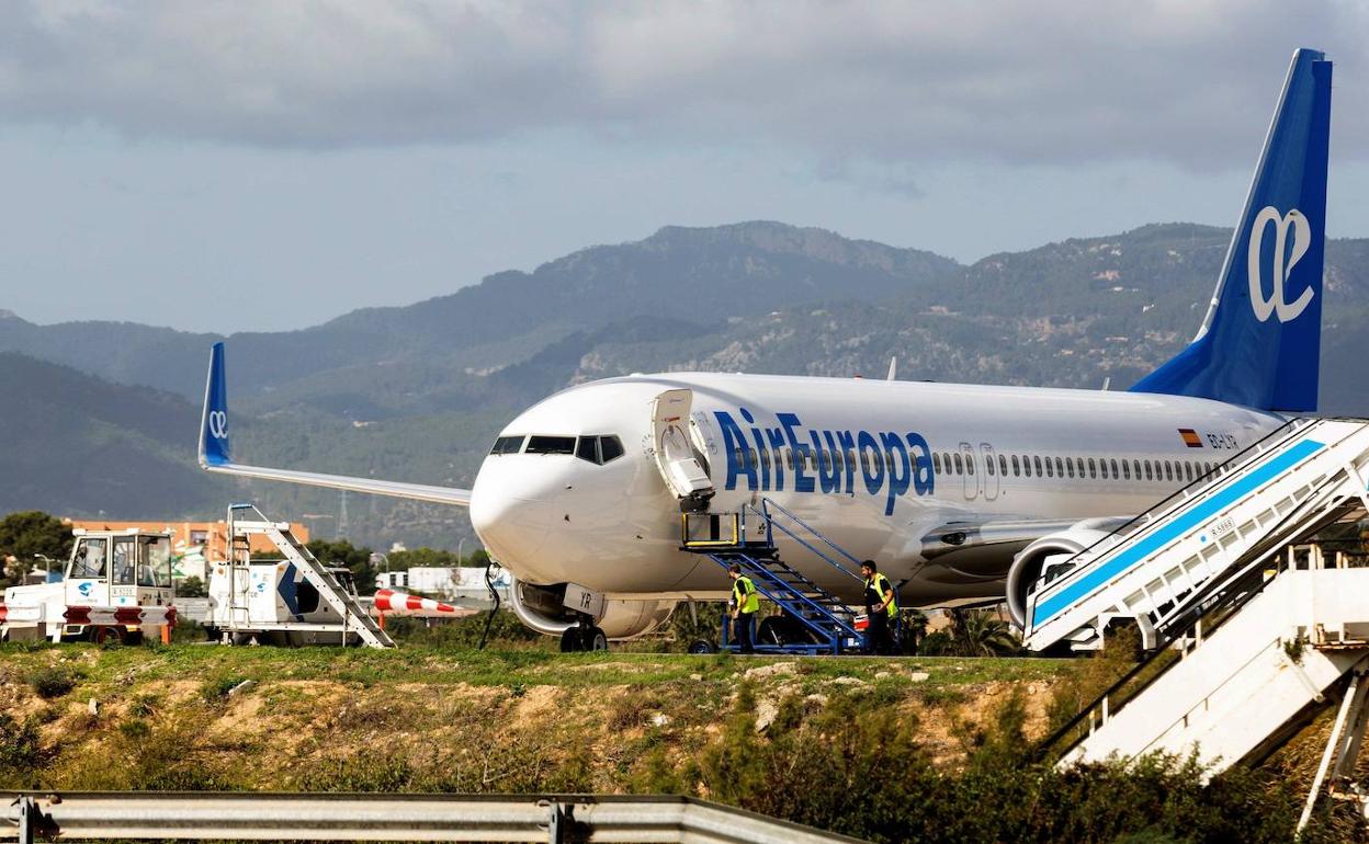 Avión de Air Europa 