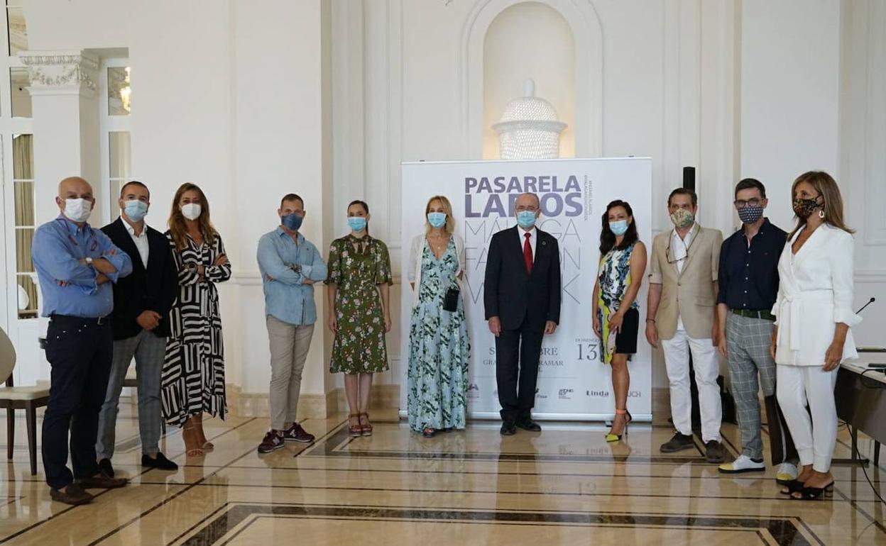 Autoridades y organizadores en la presentación de esta edición.