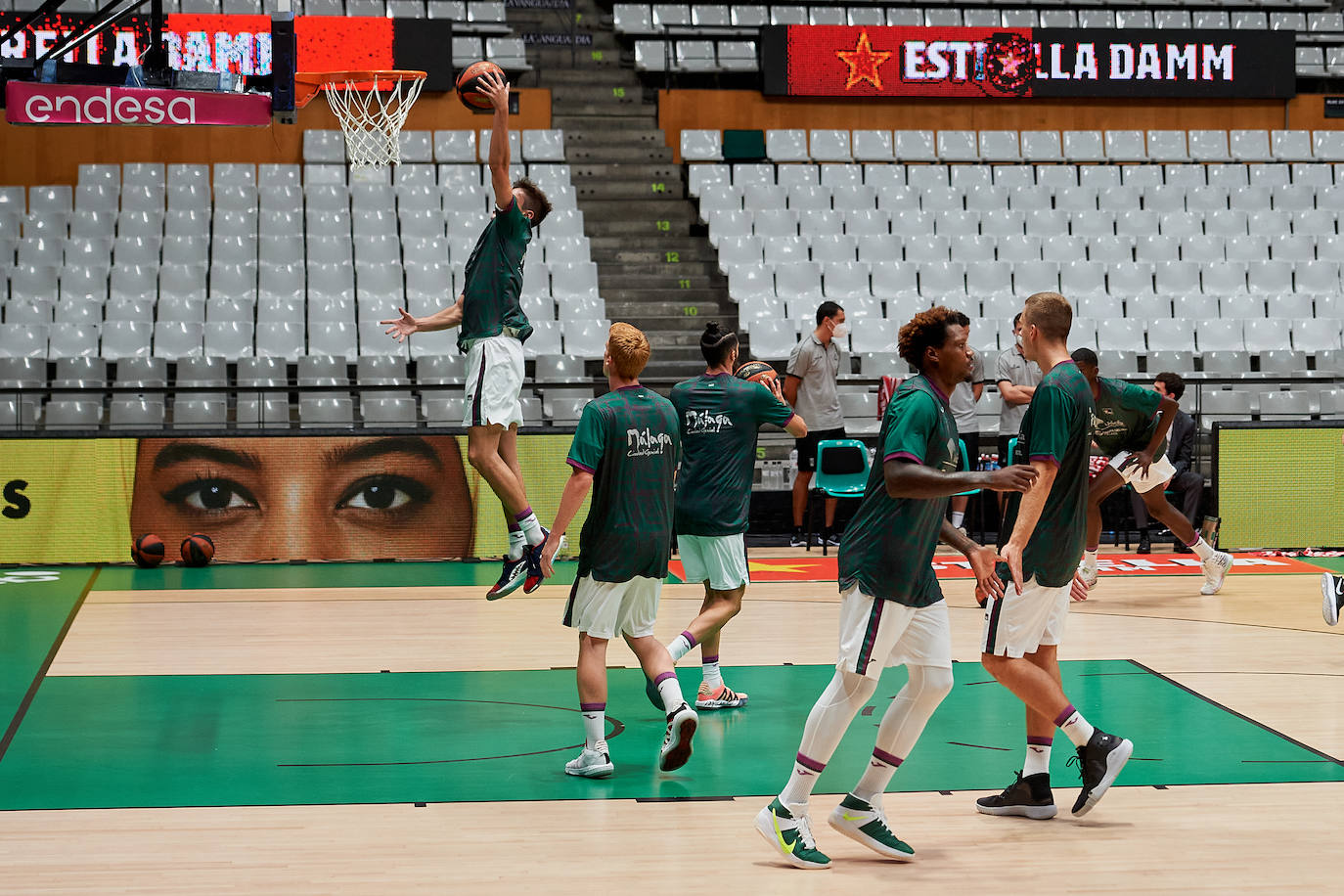 Fotos: Las imágenes del Joventut-Unicaja