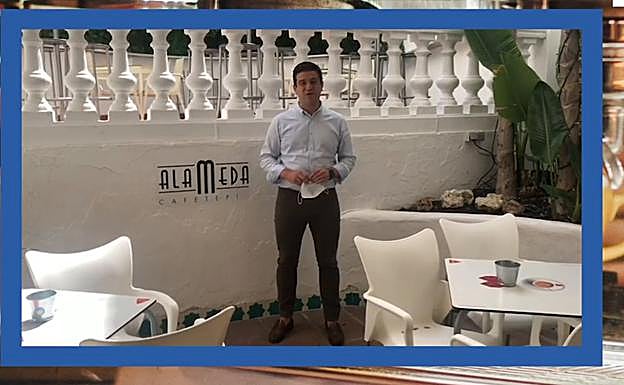 Cristóbal Ortega: «Voy a Cafetería Alameda desde que soy adolescente»