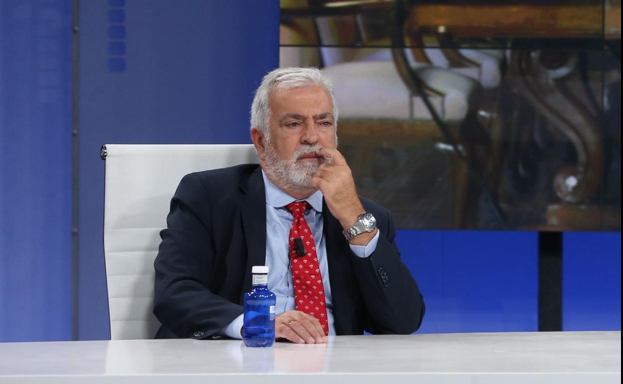 El juez decano de Málaga, José María Páez, durante su visita al programa de 'La Alameda'. 