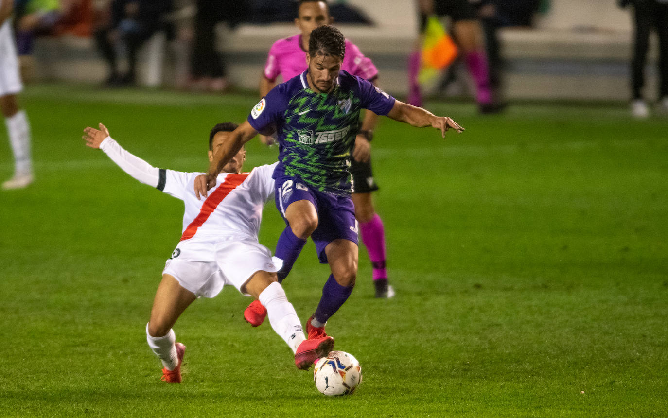 El Málaga fue a remolque todo el partido 