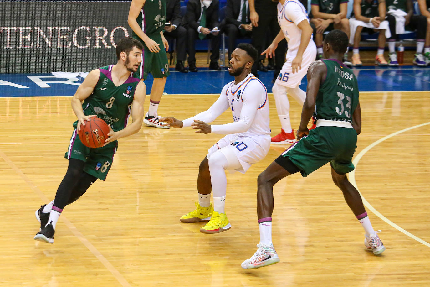 El Unicaja sufrió la primera derrota europea de la temporada