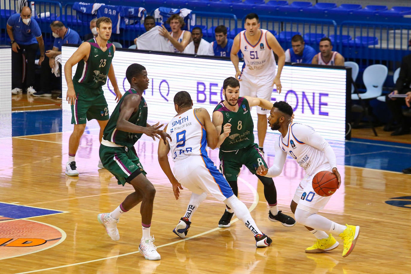 El Unicaja sufrió la primera derrota europea de la temporada