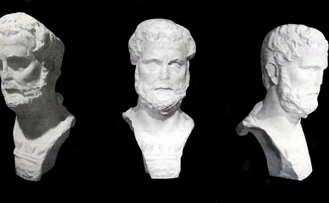 El busto de Antonino Pío, del siglo II, hallado a principios del XX en una finca de Huelin.