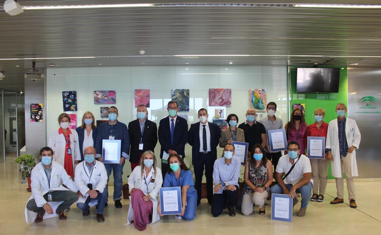 Seis unidades del Área Sanitaria Este de Málaga-Axarquía certifican la calidad de sus servicios sanitarios