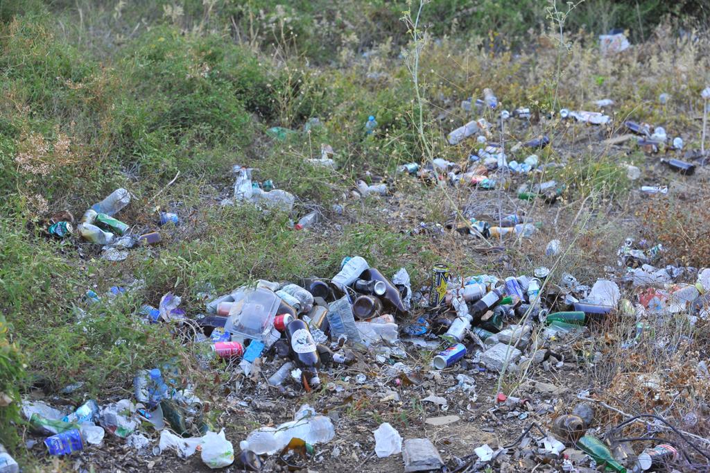 SUR comprueba que la basura se acumula en esta emblemática zona de la capital.