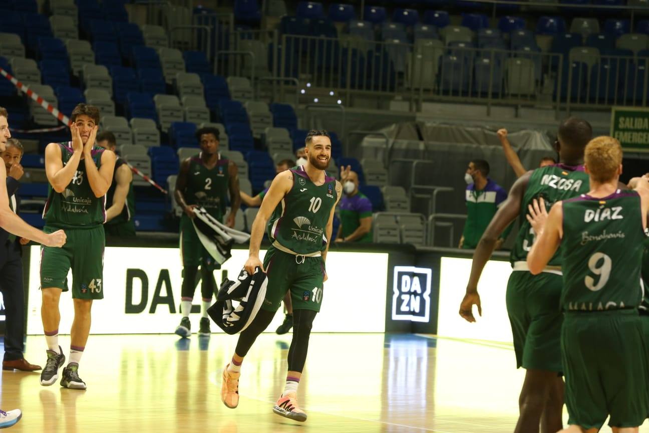 El Unicaja afrontó el encuentro con 11 profesionales 