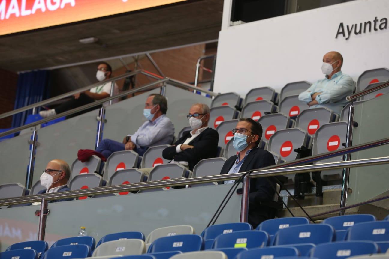 El Unicaja afrontó el encuentro con 11 profesionales 