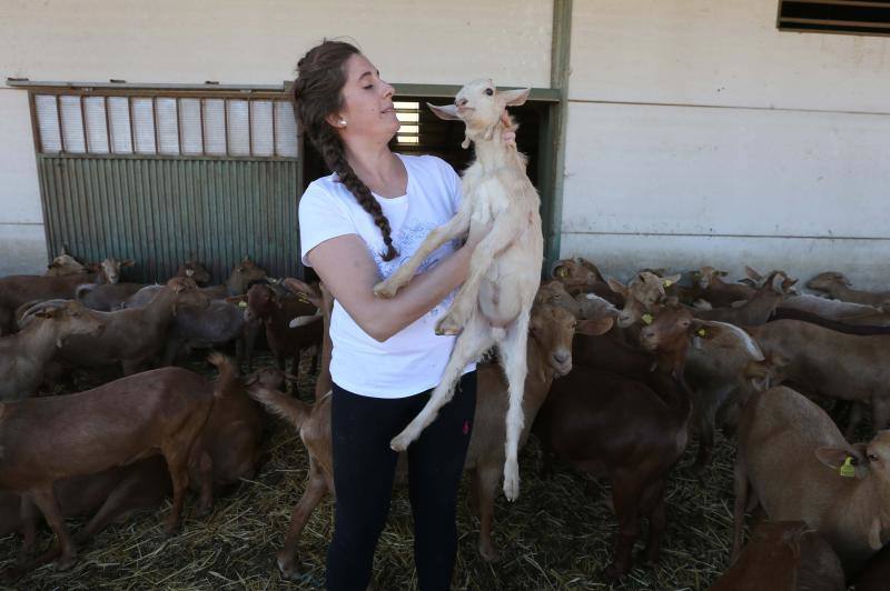 Algunas de las mujeres rurales de Málaga que participaron en el reportaje 